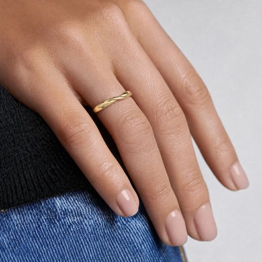 Shaped Unity Plain Yellow Hand