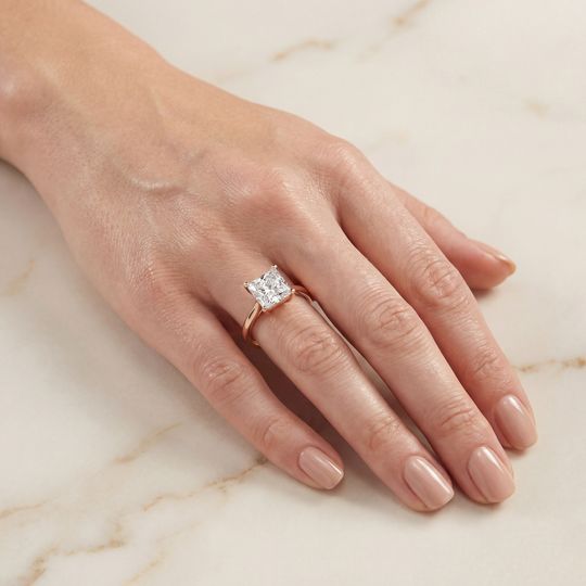 Belle Princess Rose On Hand