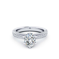 18k White Gold