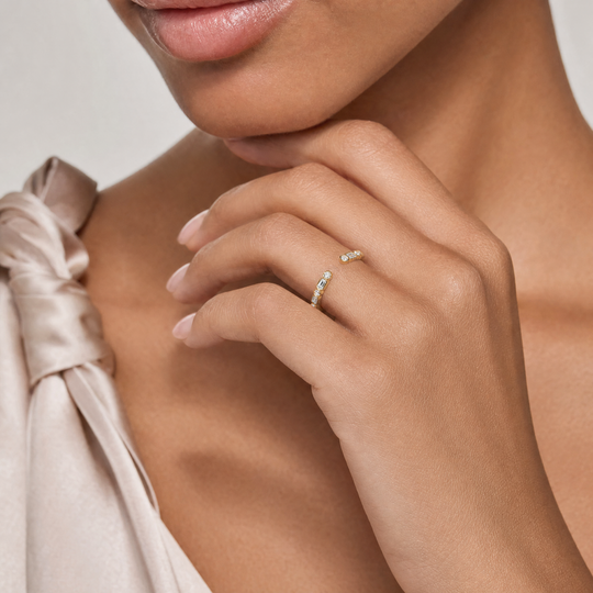 Athena Cuff Ring Yg