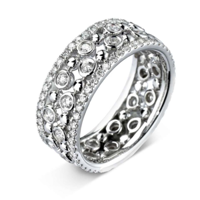 18k White Gold