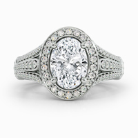 18k White Gold