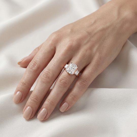 Brooke Radiant Rose On Hand