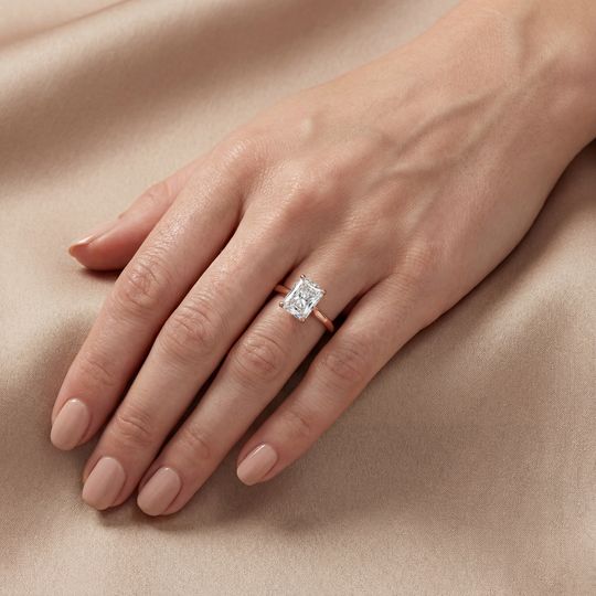 Belle Radiant Rose On Hand