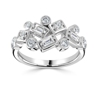 18k White Gold