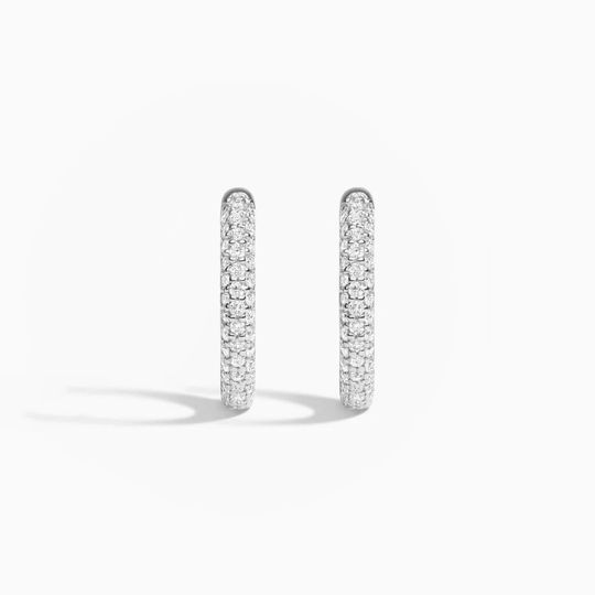 Huggy Hoop White Front