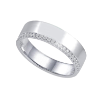 18k White Gold