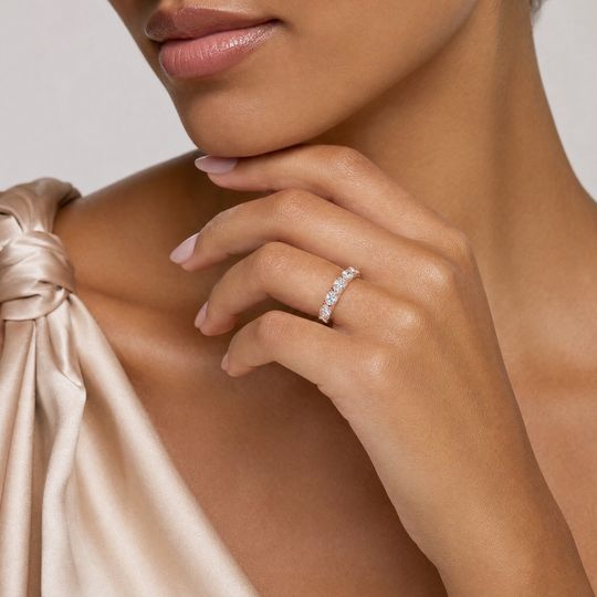 Bezel Sideoval Rose 1