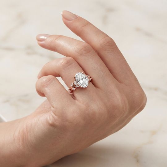 Camilla Oval Rose Onhand
