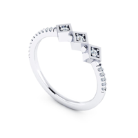 18k White Gold