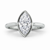 18k White Gold