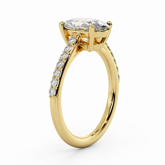 Wi Belle Diamond Band Oval 00007