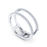 18k White Gold