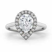 18k White Gold