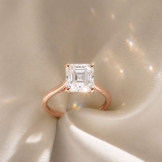 Rose Asscher Tulip