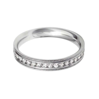 18k White Gold