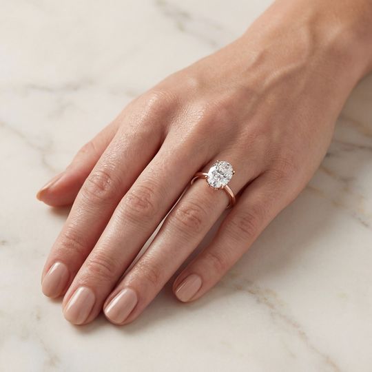 Viva Oval Rose Onhand