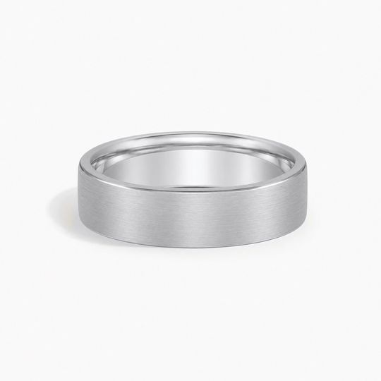 6Mm Flat Court Matt White Gold Flat