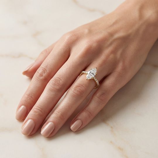 Valentine Marquise Yellow Onhand