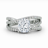 18k White Gold