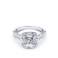 18k White Gold