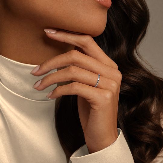 2Mm Court White Gold Female Model 1 (1)