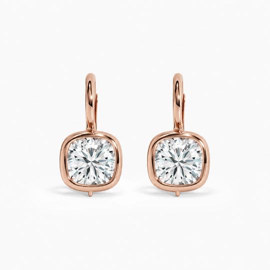 Droplet Hoop Earrings Rg (1)