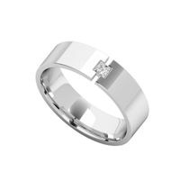 18k White Gold