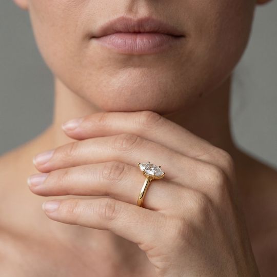 Amore Marquise Yellow On Model