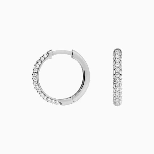 Huggy Hoop White Side