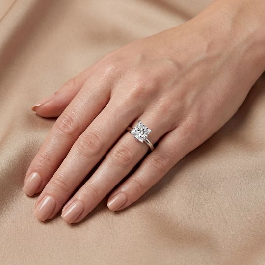 Arabella Princess White On Hand