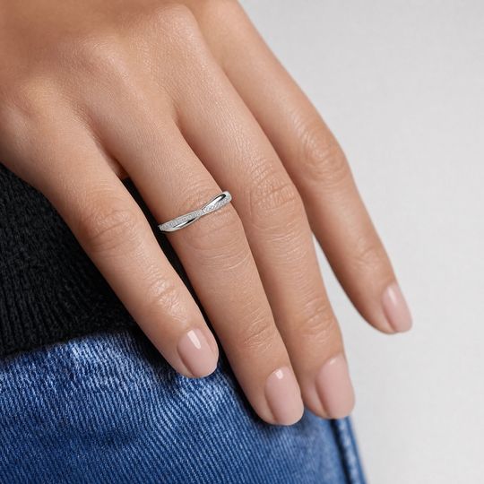 Shaped Unity White Hand