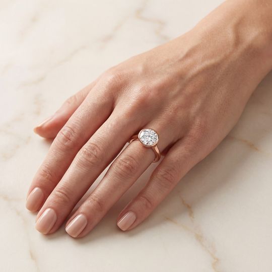 Erica Round Rose Onhand