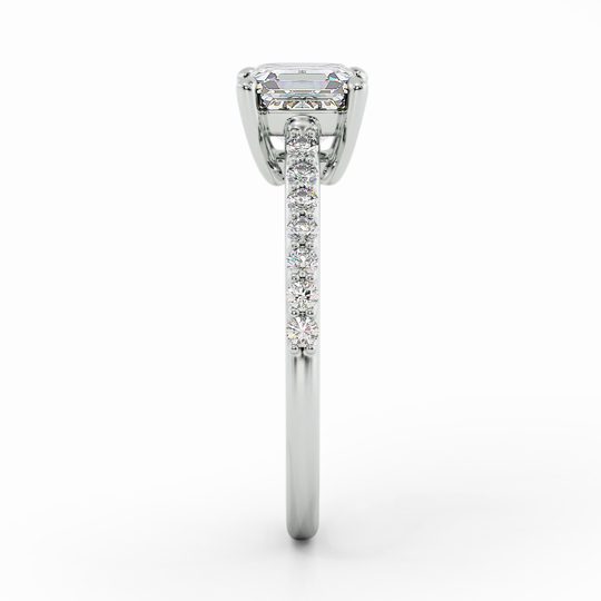 Wi Belle Diamond Band Asscher 00001