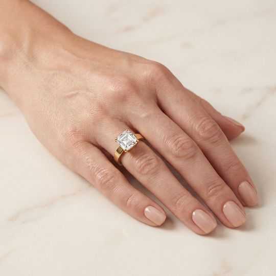 Delta Asscher Yellow On Hand