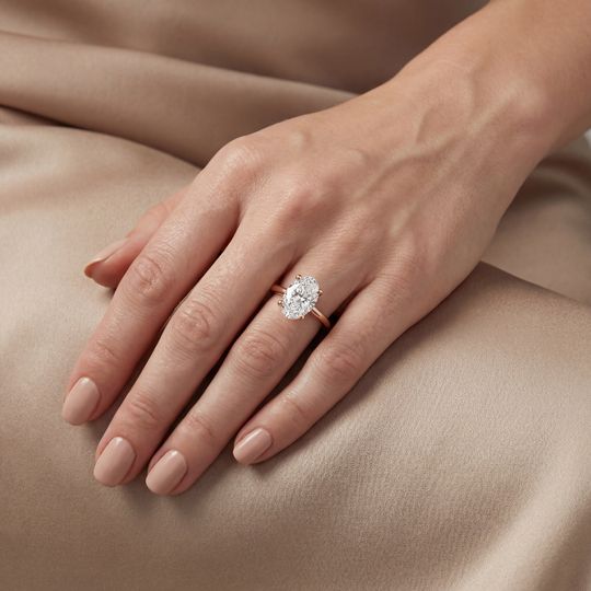Tulip Oval Rose Onhand