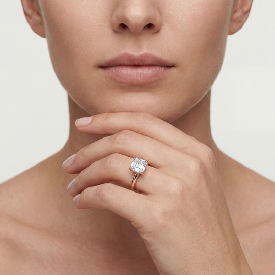 Valentine Asscher Rose Onmodel