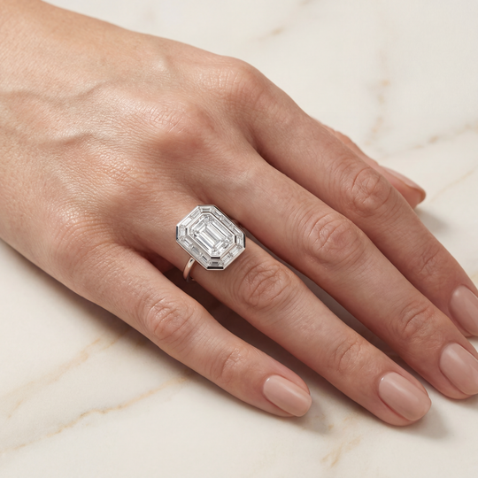 Venus Emerald White On Hand