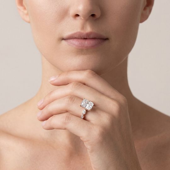 Oriana Radiant Rose Onmodel