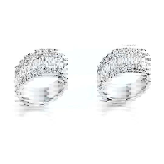 075Ct Baguette 26 Round Diamond Ring 103988 Copy (1)