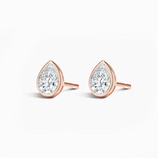 Pear Bez Stud Rg Side