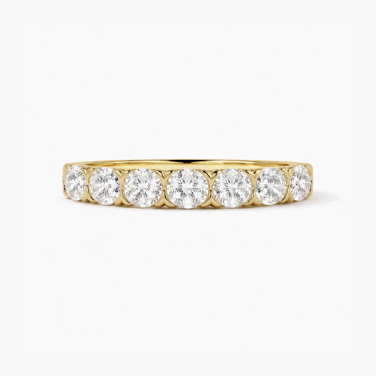 Round Yellow Gold Flat (1)