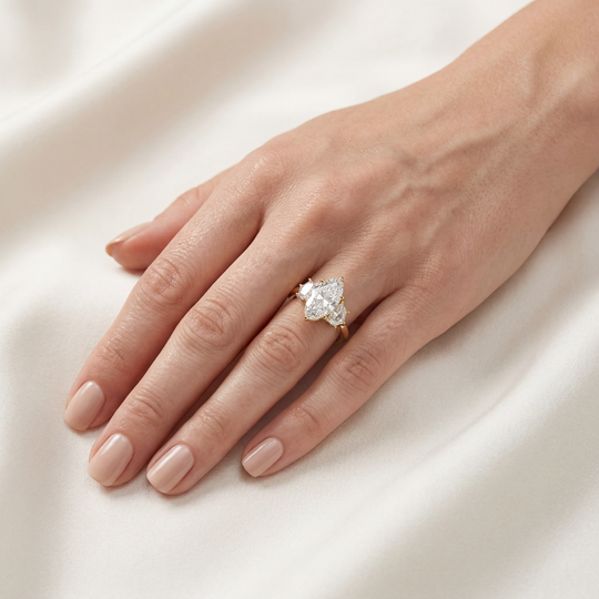 Nadia Oval Yellow Onhand