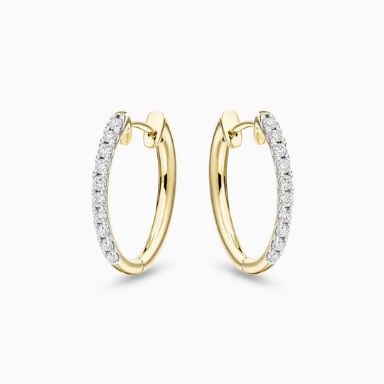 A Petite Diamond Hoop Earrings 54408 Yg1 1 (1)