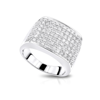 18k White Gold