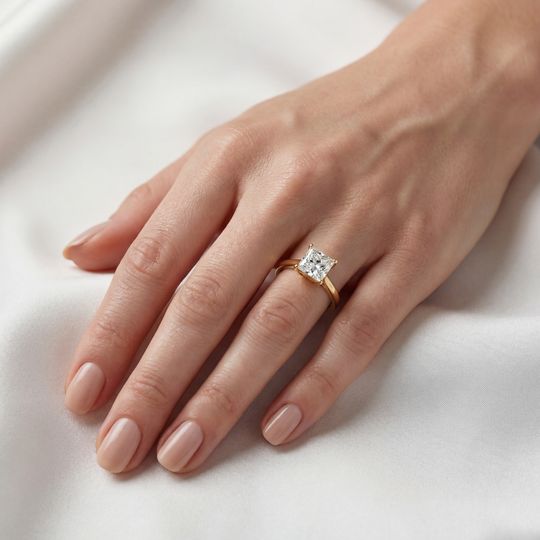 Belle Princess Yellow On Hand