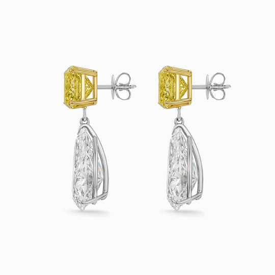 Yellow Radiant And White Pear Drop Plat (1)
