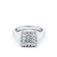 18k White Gold