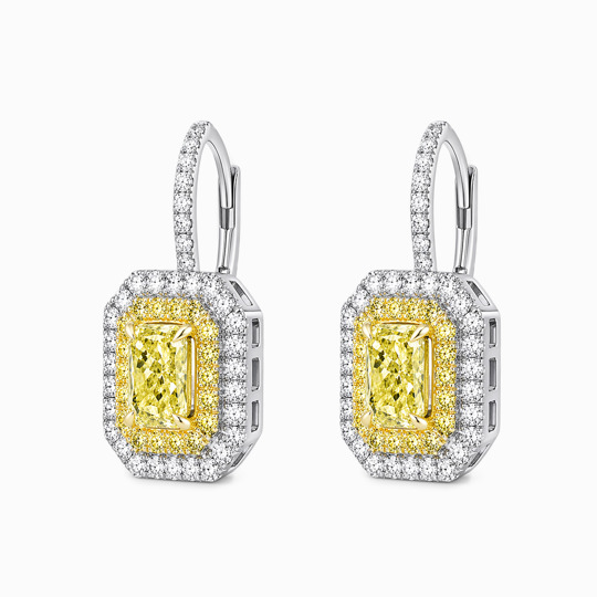 Yellow And Yellow Halo Drop Ears Rad Plat