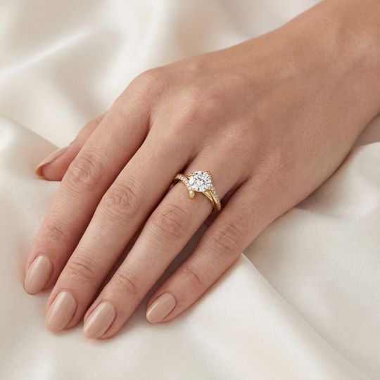 Caress Yellow On Hand
